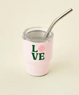 2oz Tumbler - Love Pickleball