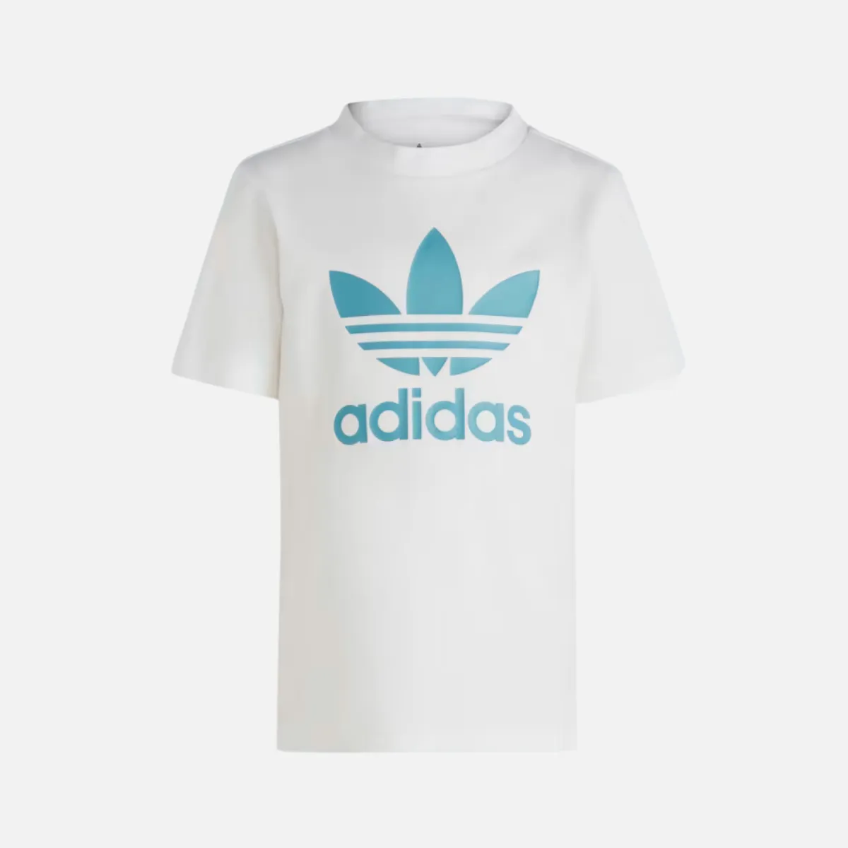 Adidas Adicolor Unisex Kids Short and T-shirt Set (3-7 Year) -Preloved Blue