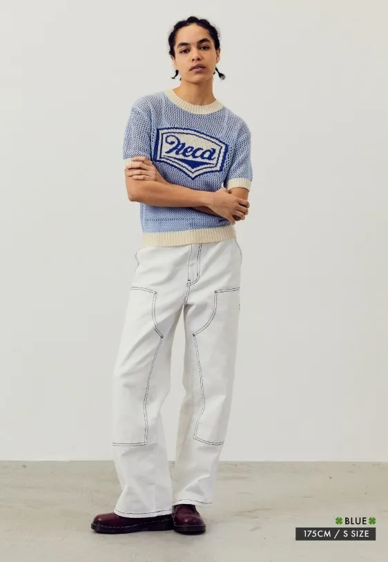 AECA WHITE  |Street Style V-neck & Crew neck