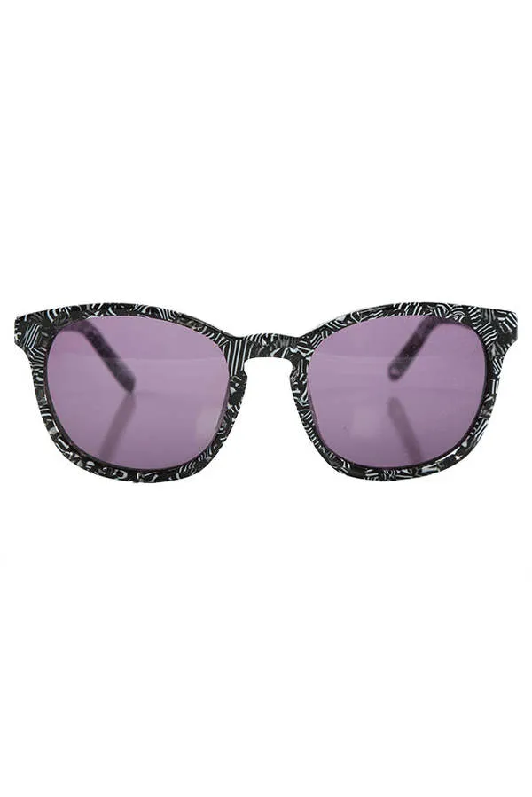 Alexander Wang Sunglasses - Zebra Print