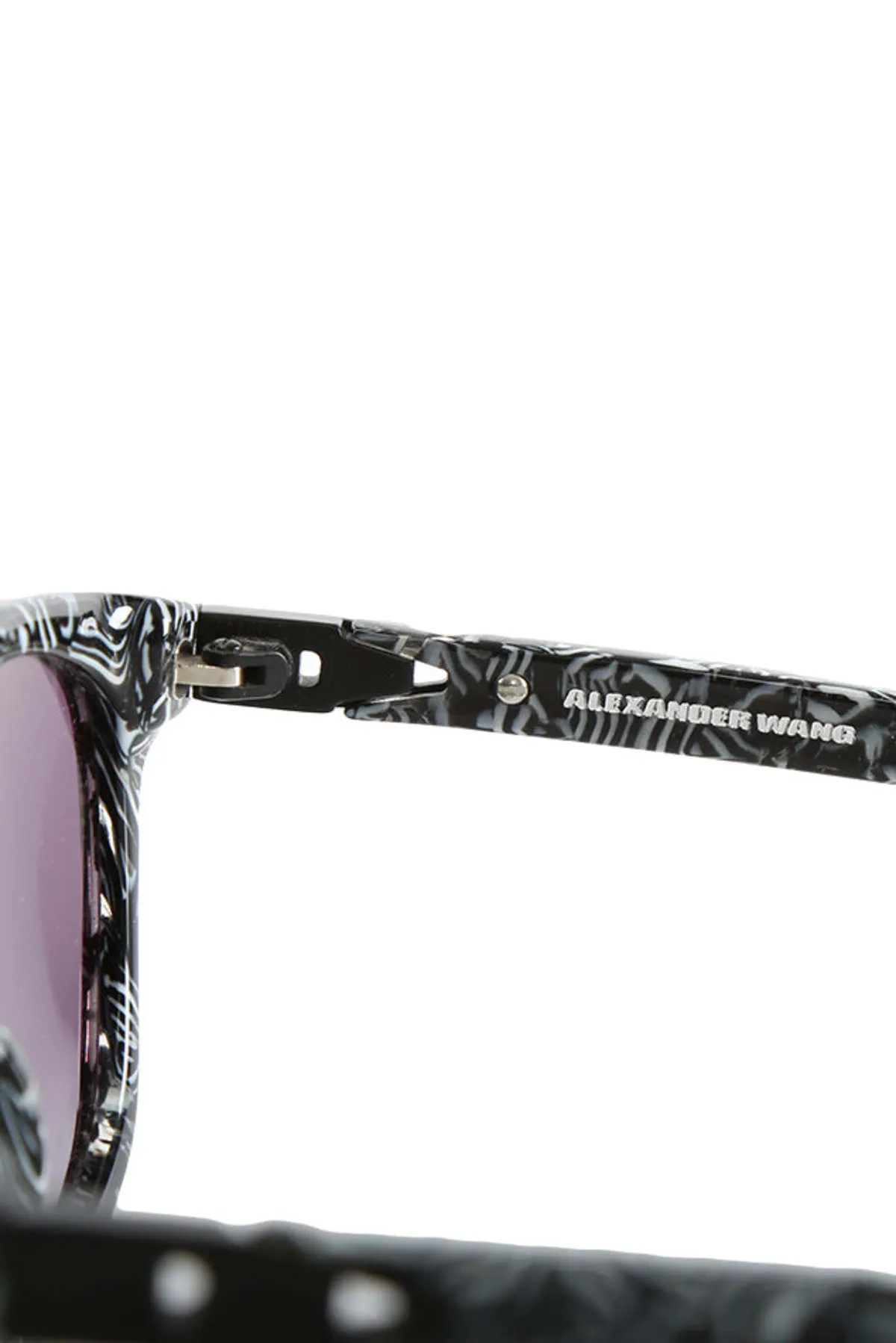 Alexander Wang Sunglasses - Zebra Print