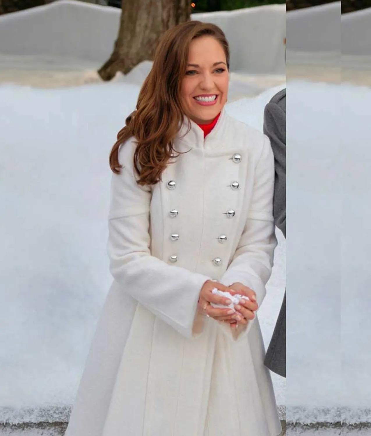 Anna One Royal Holiday Coat | Holiday Laura Coat