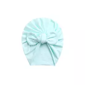 Baby Bunny Ear Turban in Mint