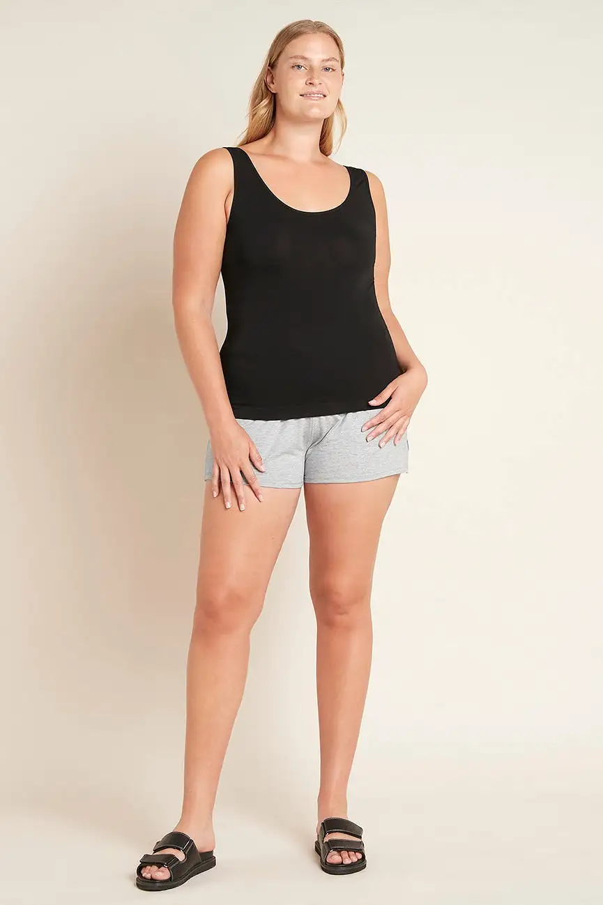 Bamboo Tank Top - Black, White