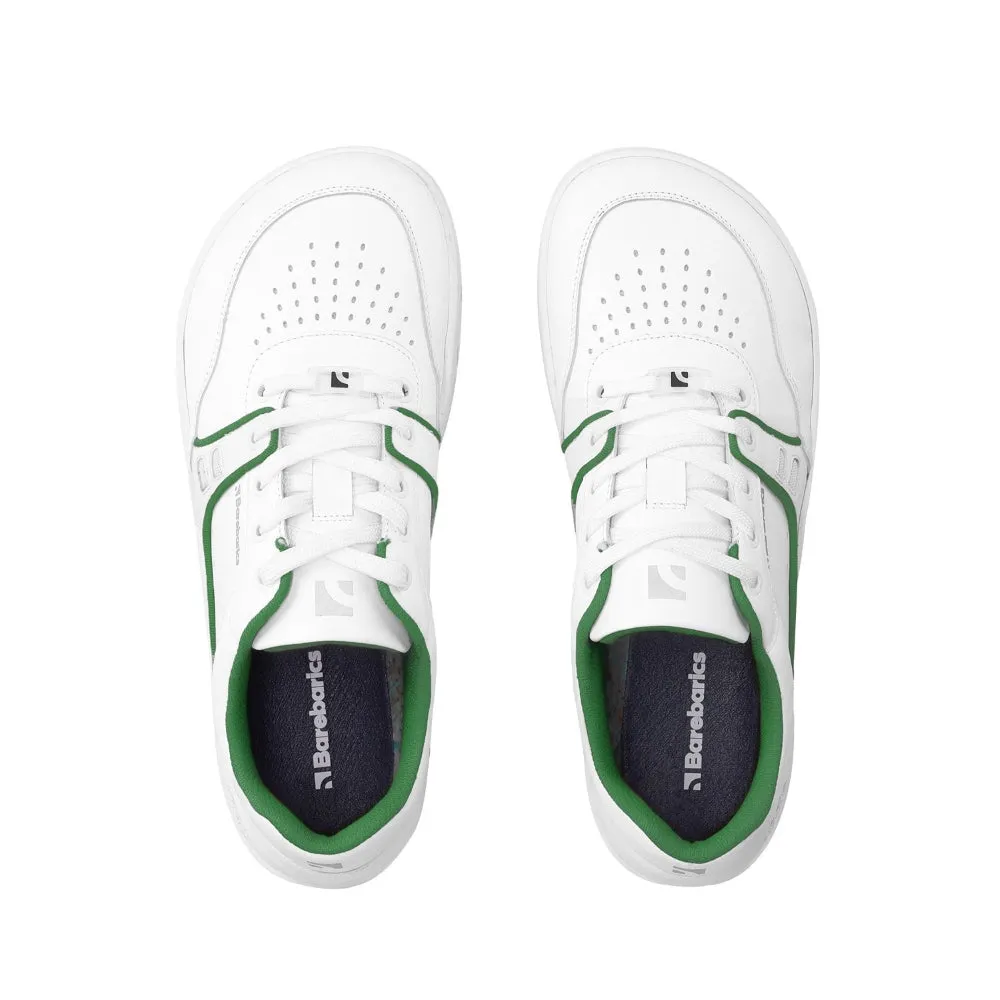 Barebarics Arise Leather Sneaker - White & Green 45 - Like New