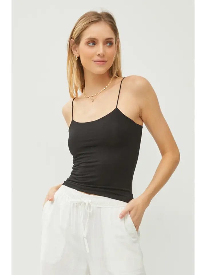 Basic Stretchy Sleeveless Cami