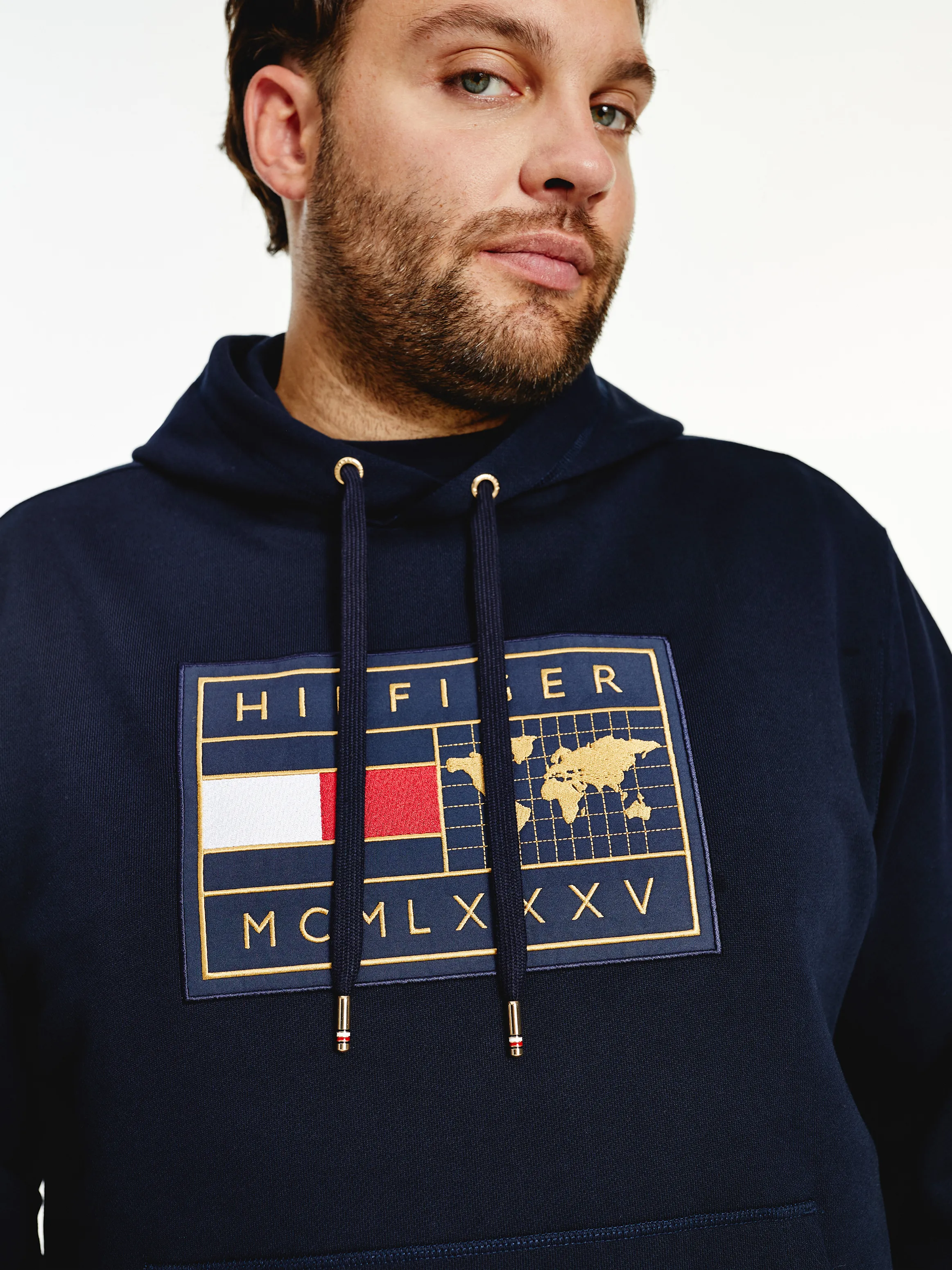 Big & Tall Icons Earth Hoodie | Hoodies | Tommy Hilfiger