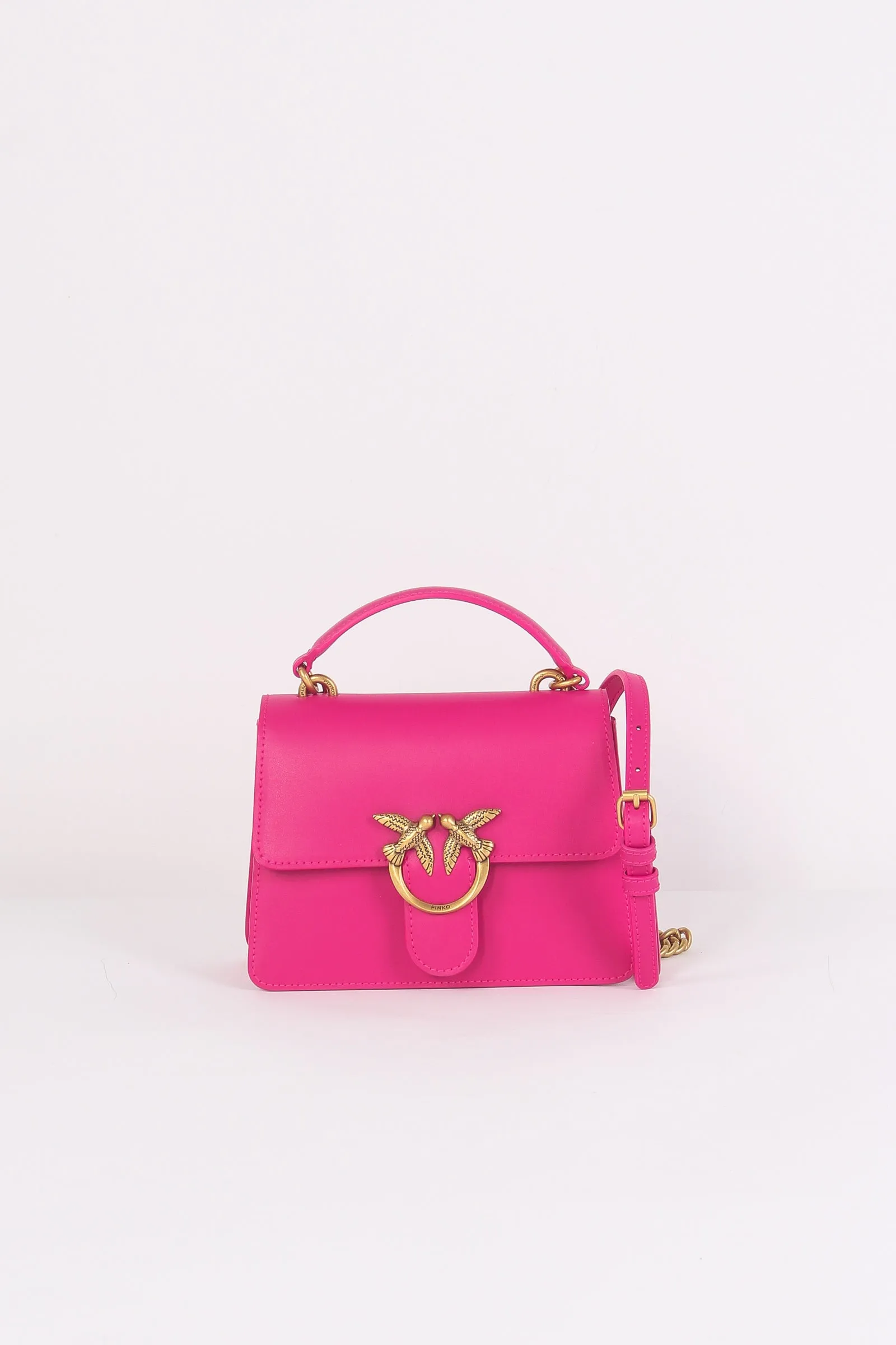 Borsa Mini Love One Top Classi Pink/gold