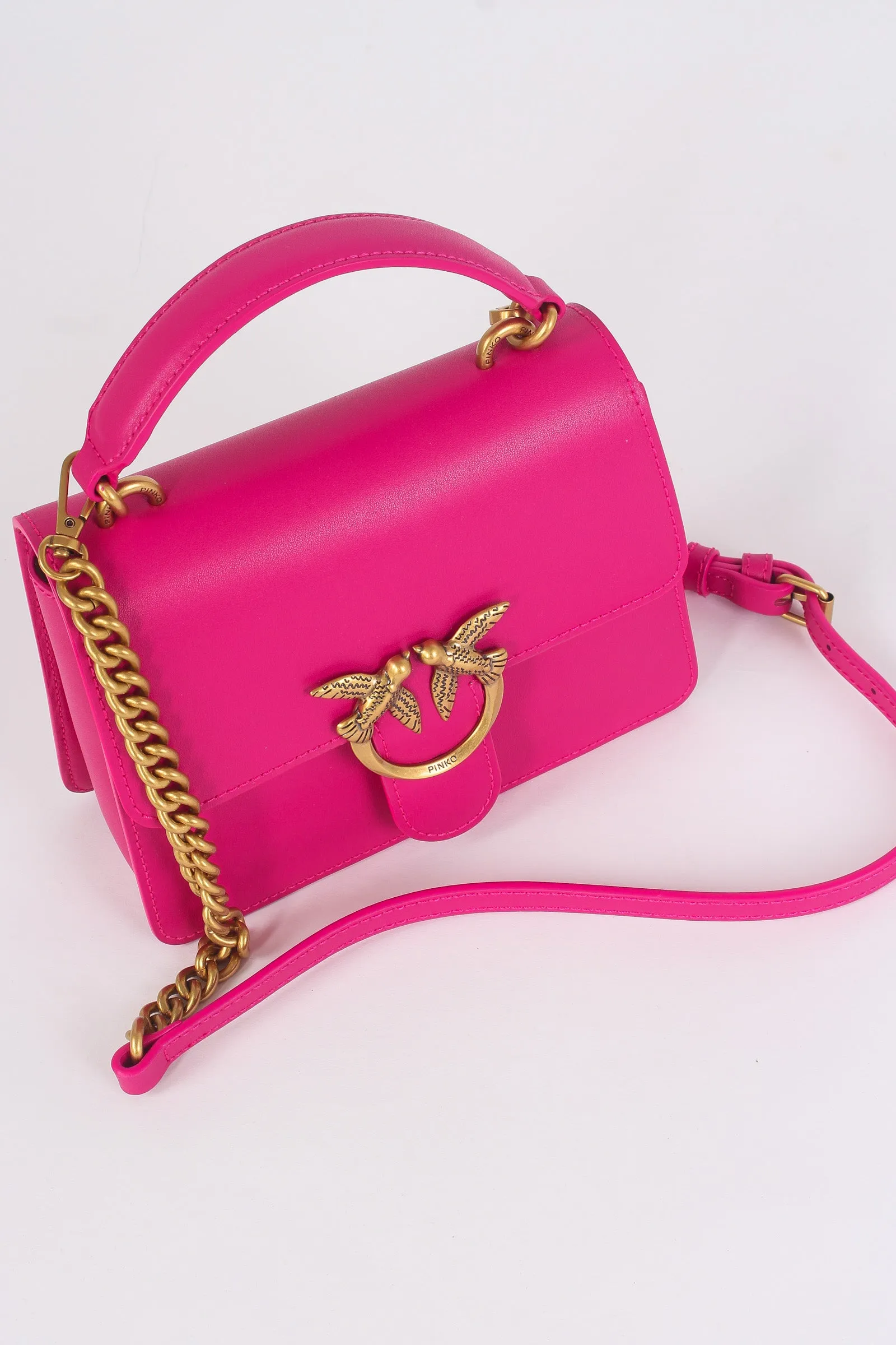 Borsa Mini Love One Top Classi Pink/gold