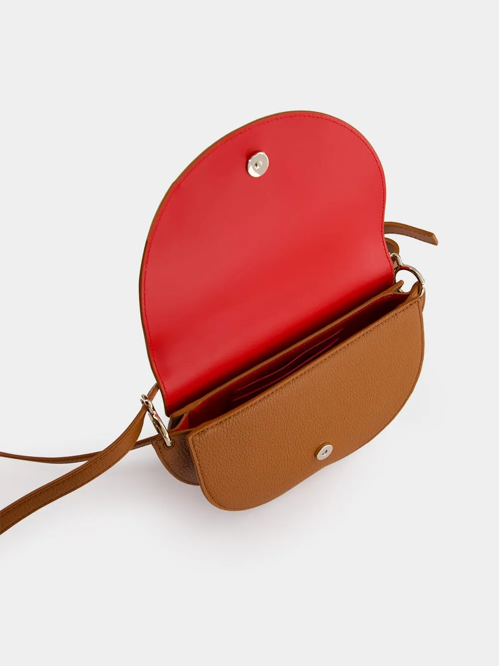 By My Side Cuoio Crossbody Bag