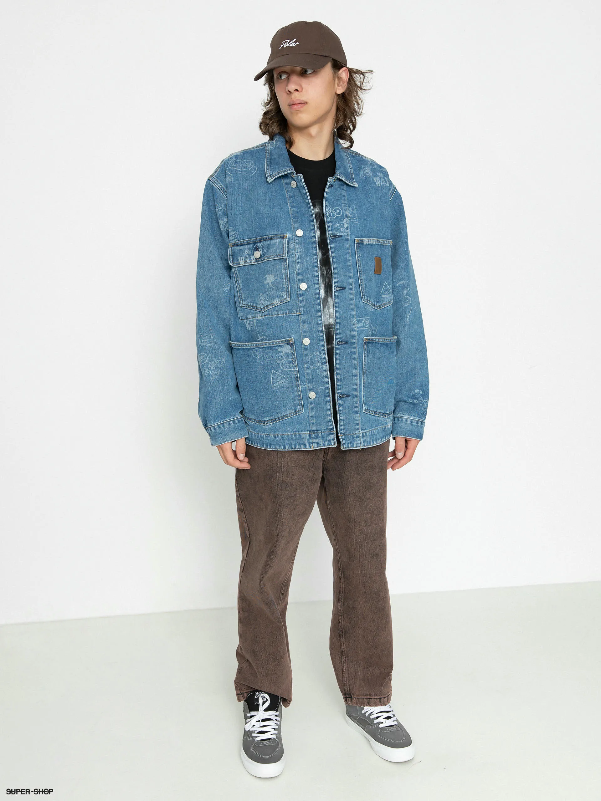 Carhartt WIP Stamp Jacket (stamp print/blue)