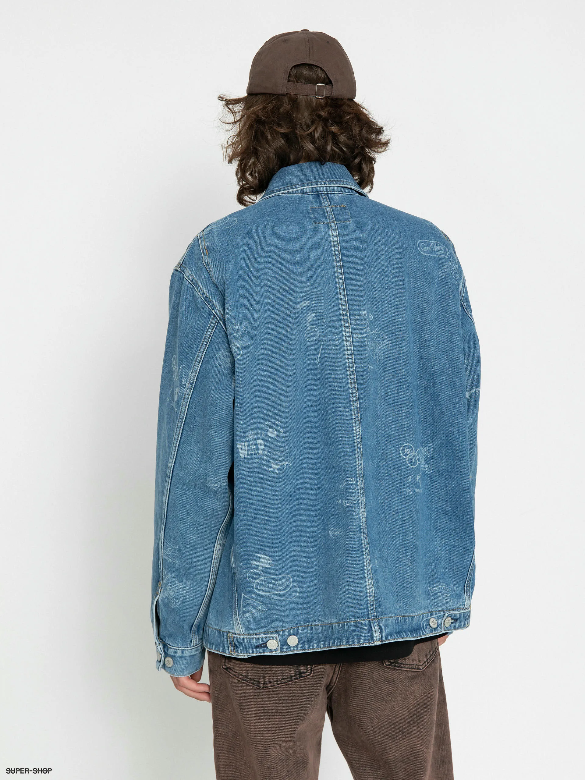 Carhartt WIP Stamp Jacket (stamp print/blue)