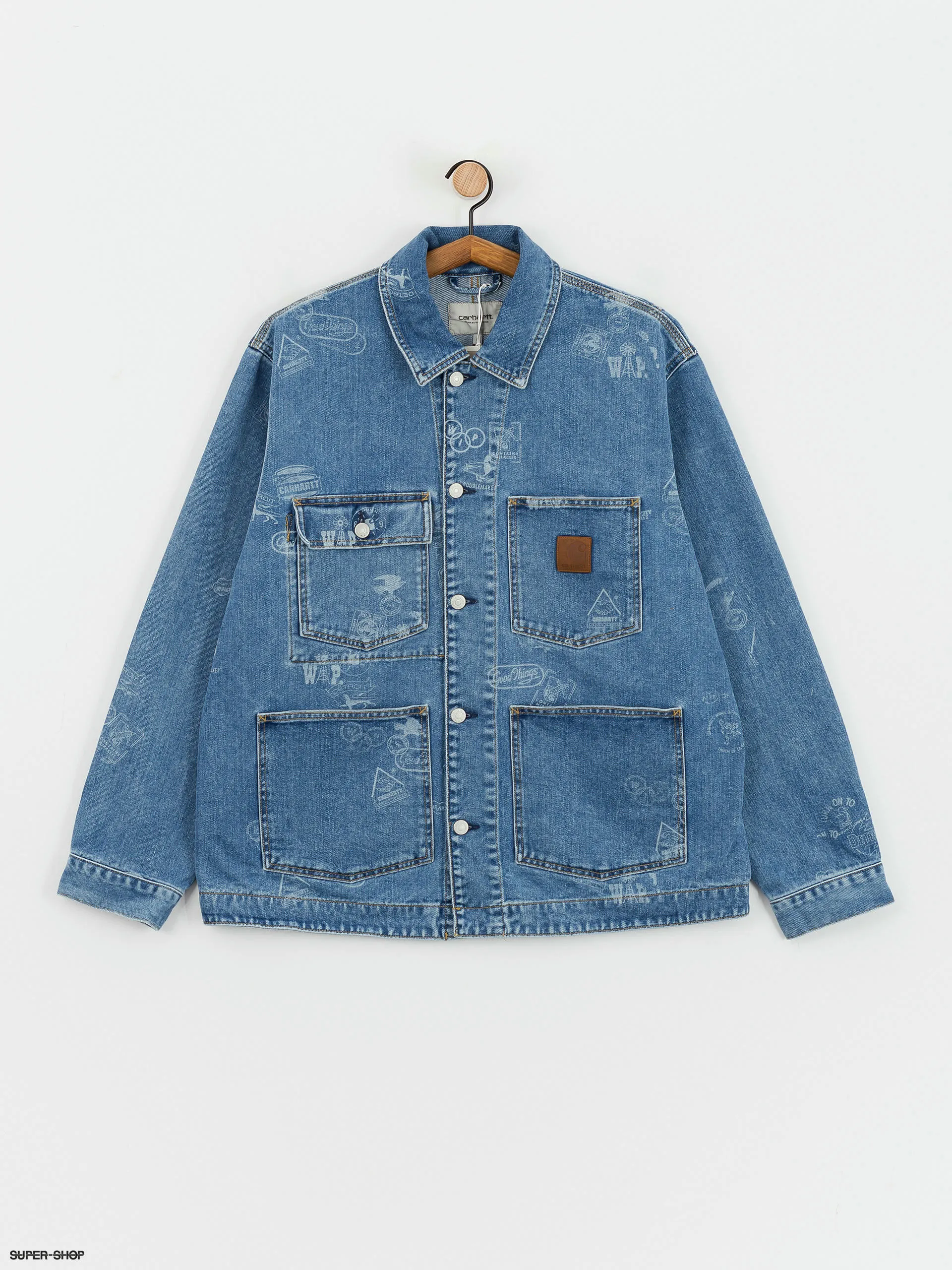 Carhartt WIP Stamp Jacket (stamp print/blue)