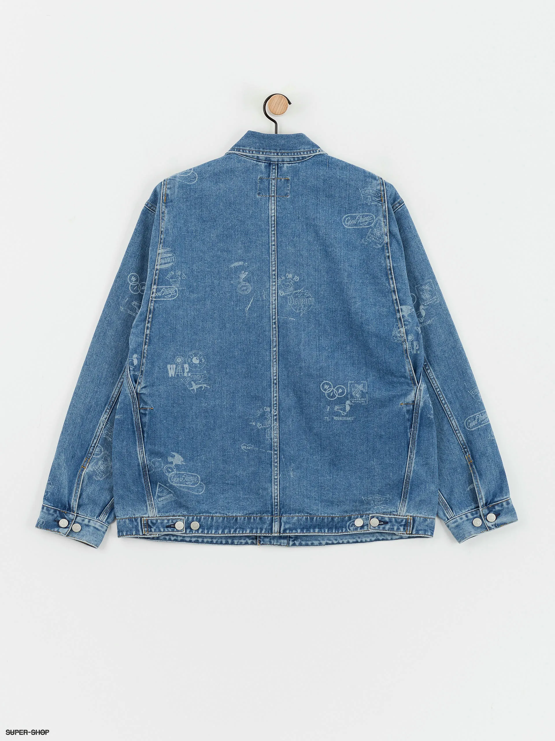 Carhartt WIP Stamp Jacket (stamp print/blue)