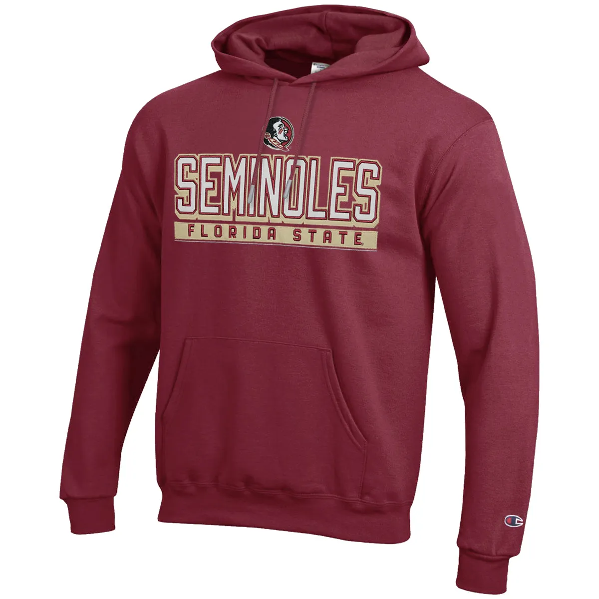 Champion Adult/Unisex Seminole Logo/Seminoles Florida State Hood - Garnet