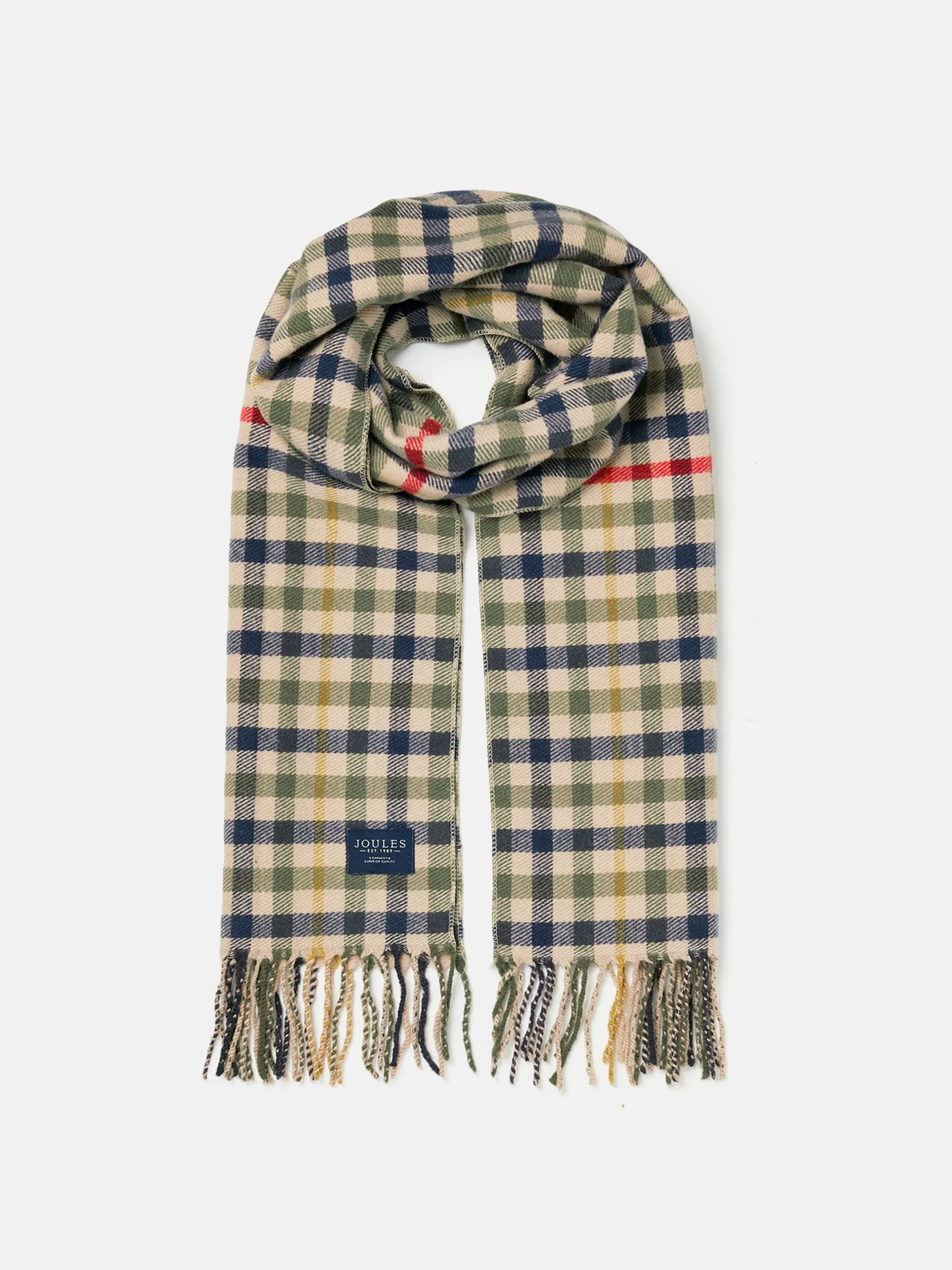 Checked Scarf