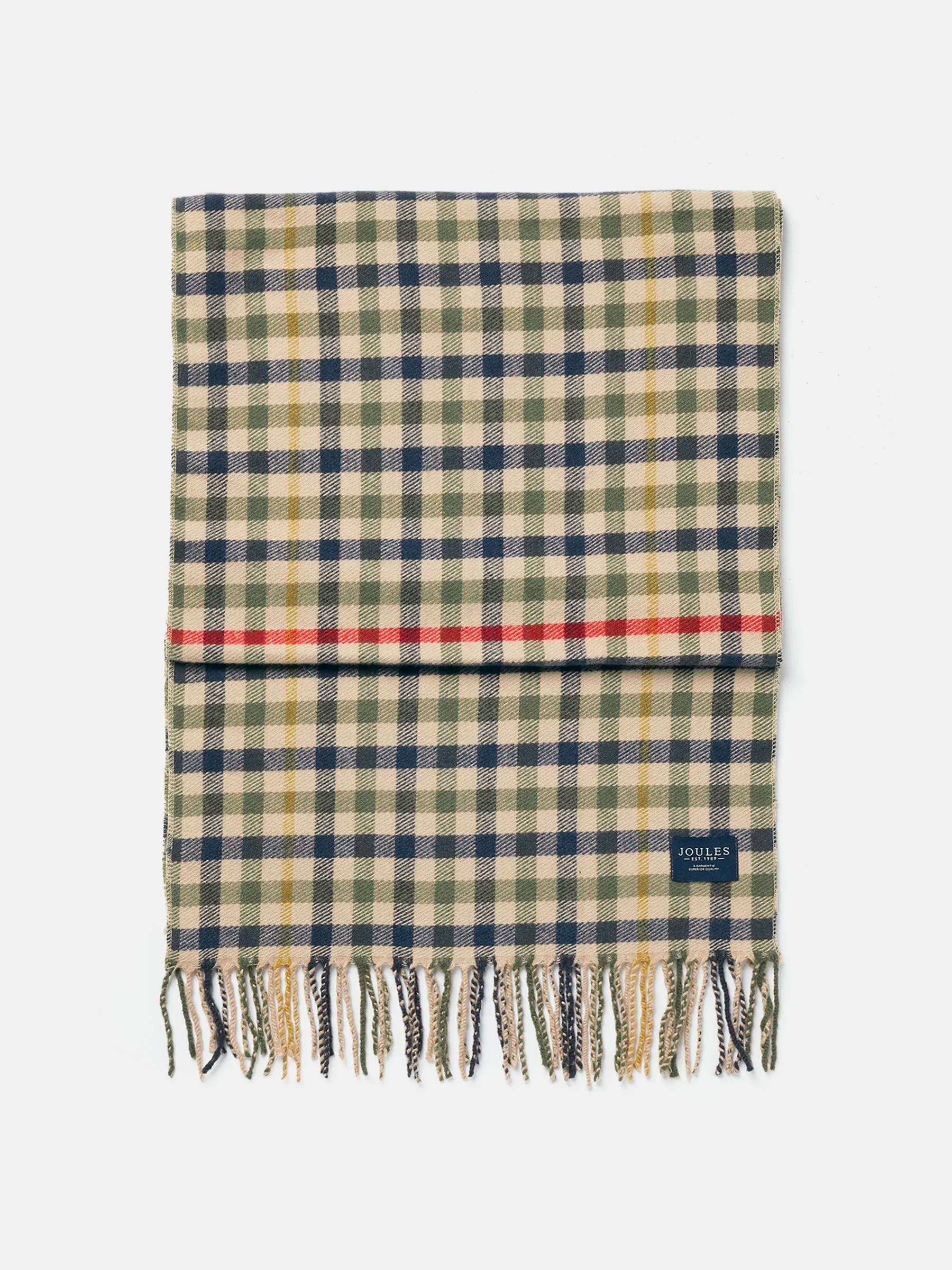 Checked Scarf