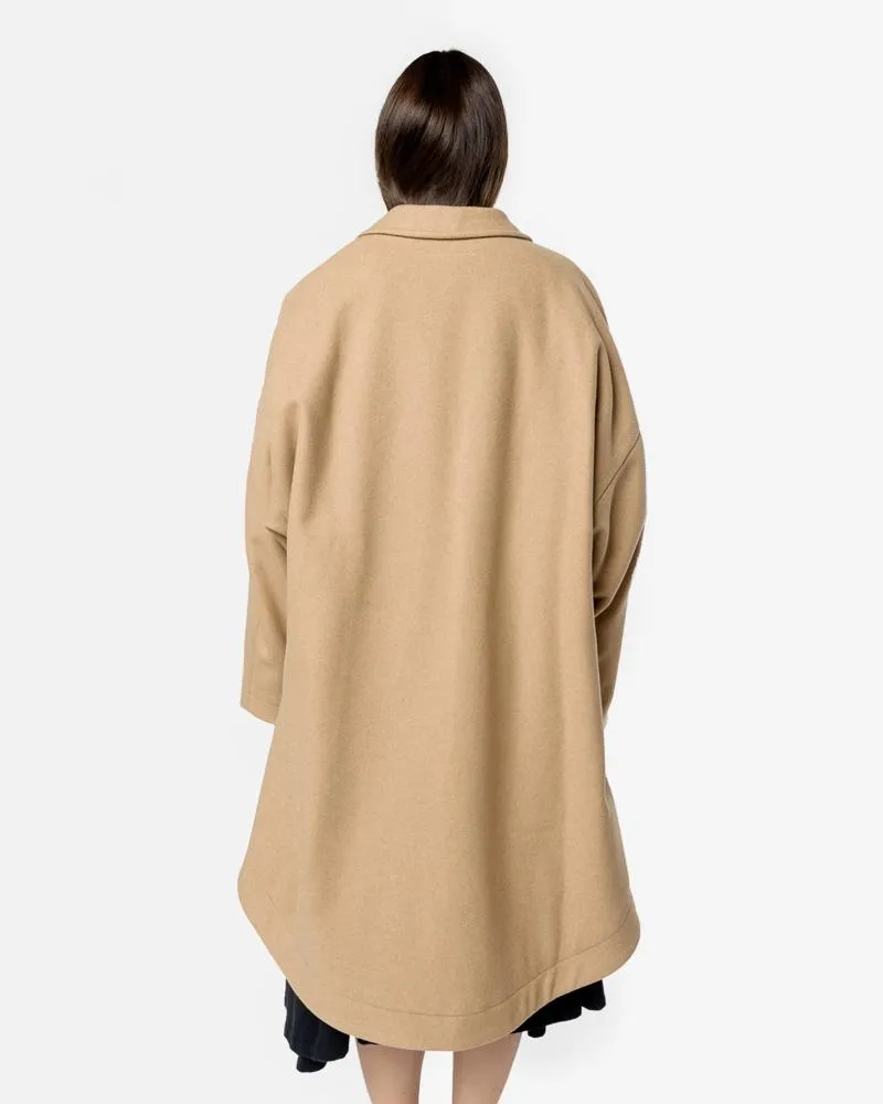 Coat in Light Brown