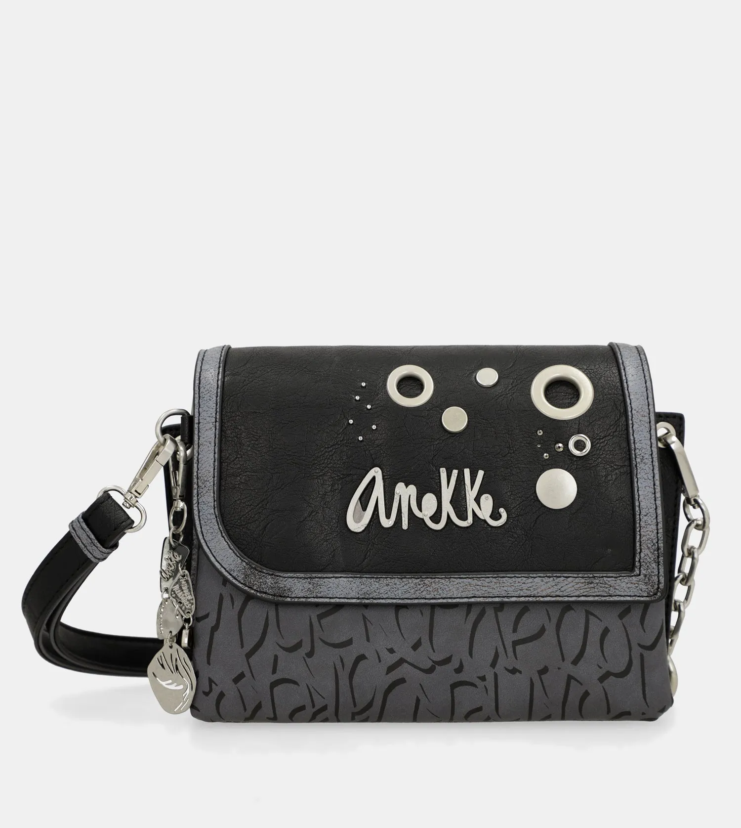 Crust crossbody bag with flap