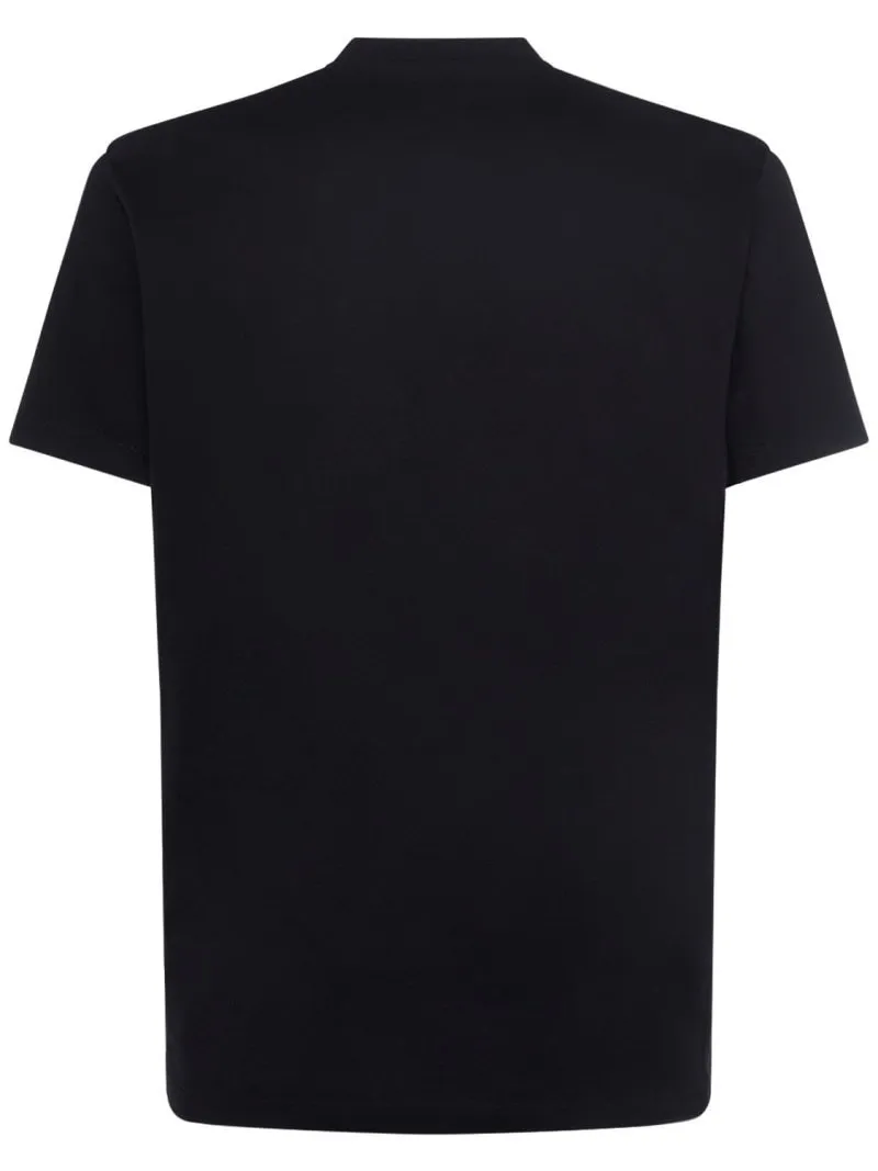 D SQUARED2  |Cotton Short Sleeves Logo Luxury T-Shirts