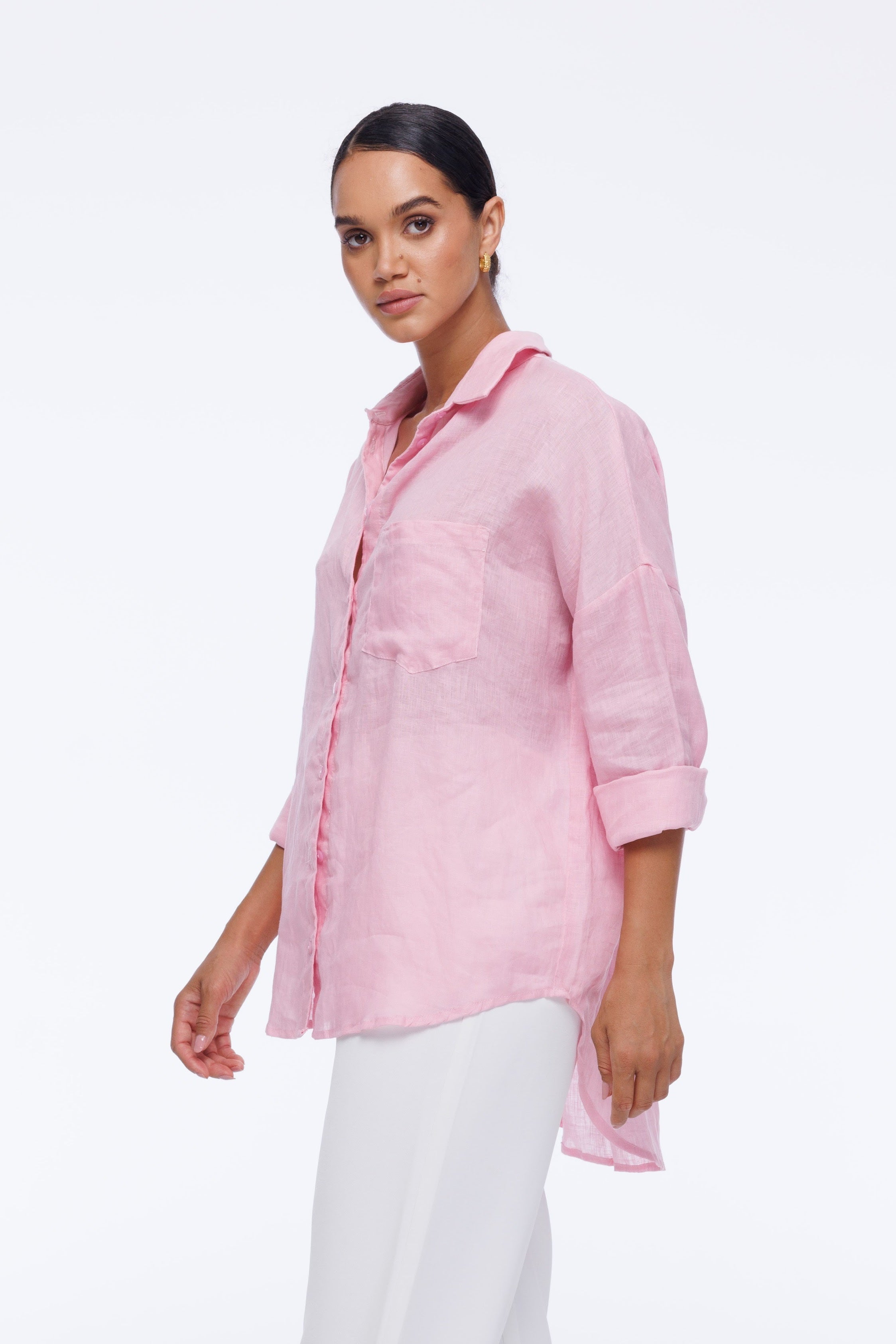 Defiant Shirt - Daisy Pink