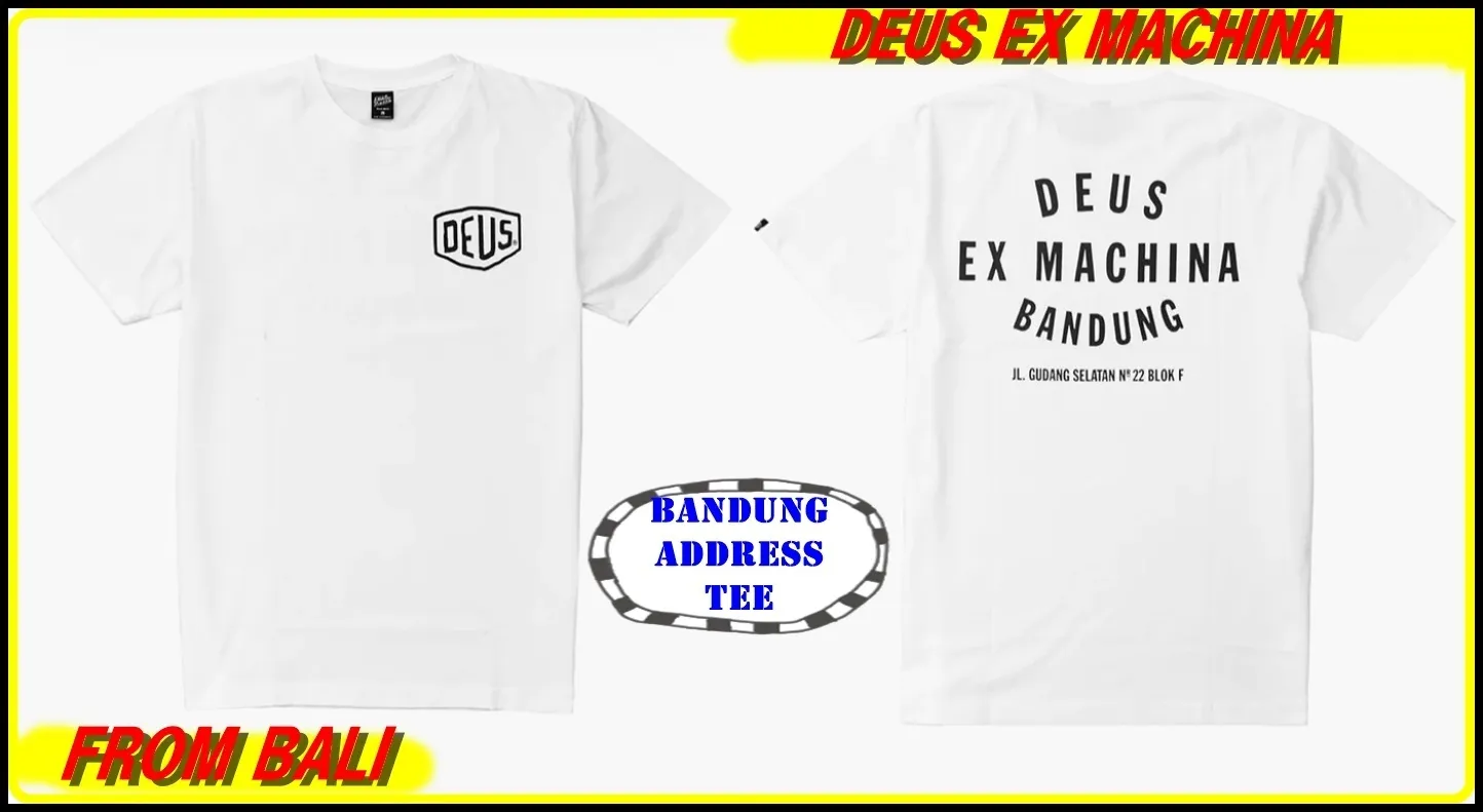 Deus Ex Machina  |Street Style Cotton Short Sleeves Logo Surf Style T-Shirts