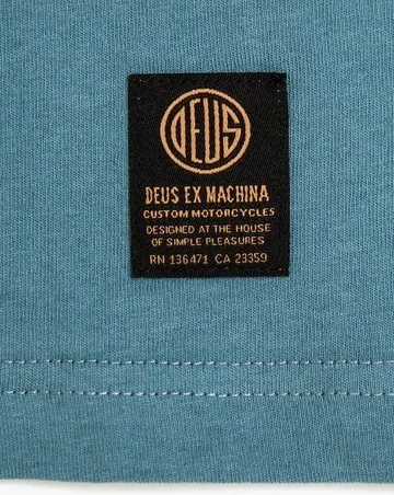 Deus Ex Machina  |Unisex Cotton Logo Surf Style T-Shirts