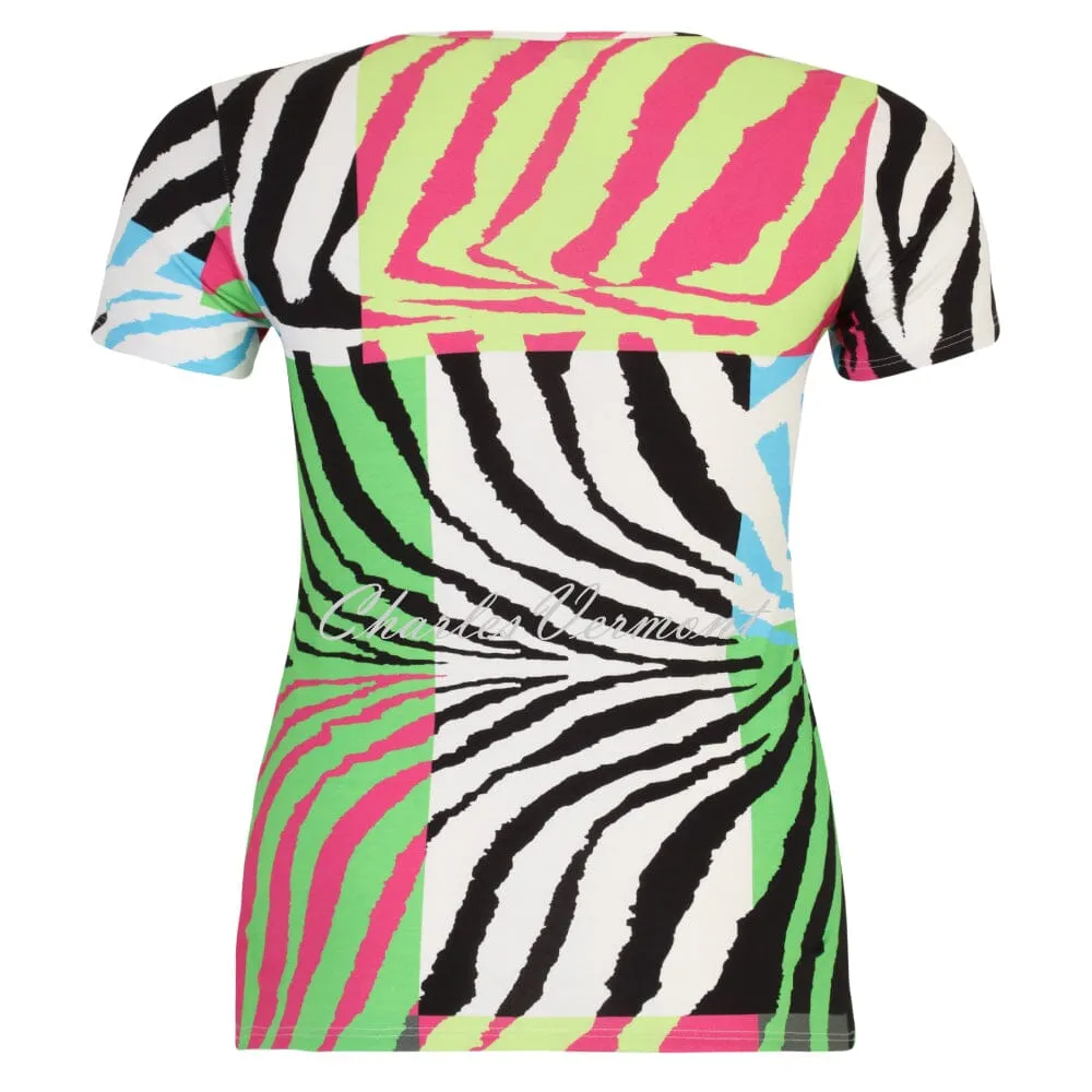 Doris Streich Zebra Print Top - Style 262226-70