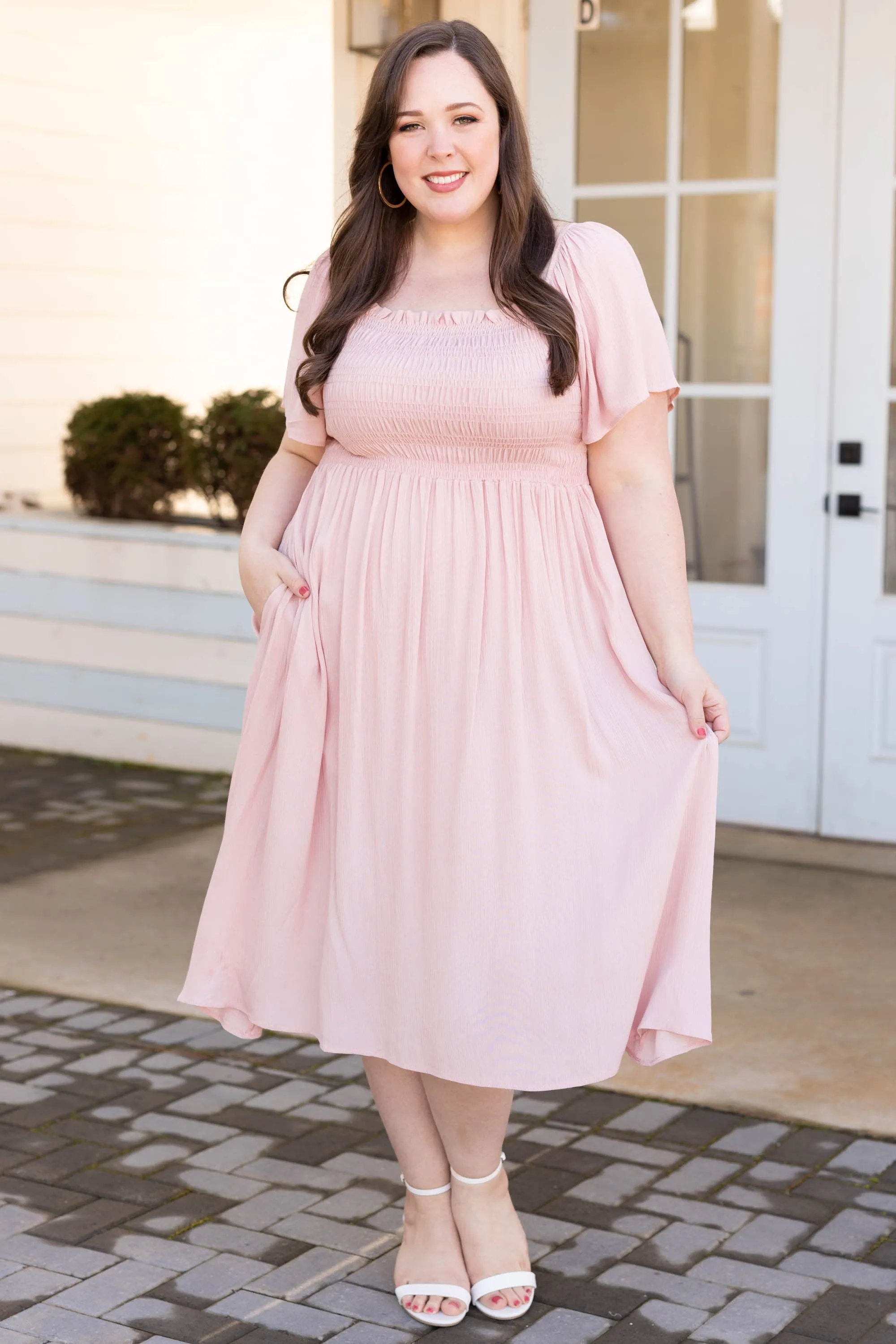 Easy Lovin' Dress, Mauve