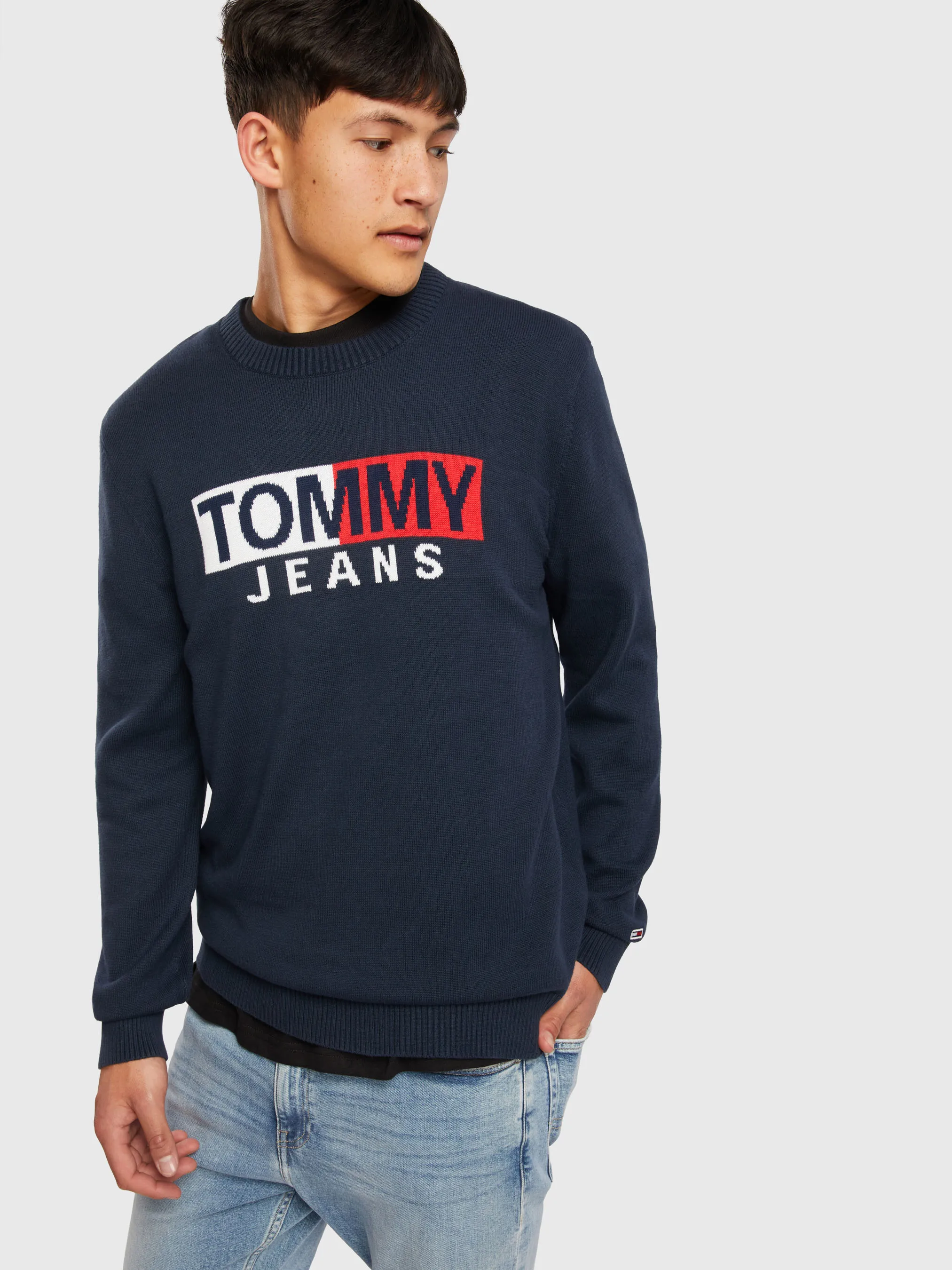 Entry Flag Sweater | Sweatshirts & Hoodies | Tommy Jeans