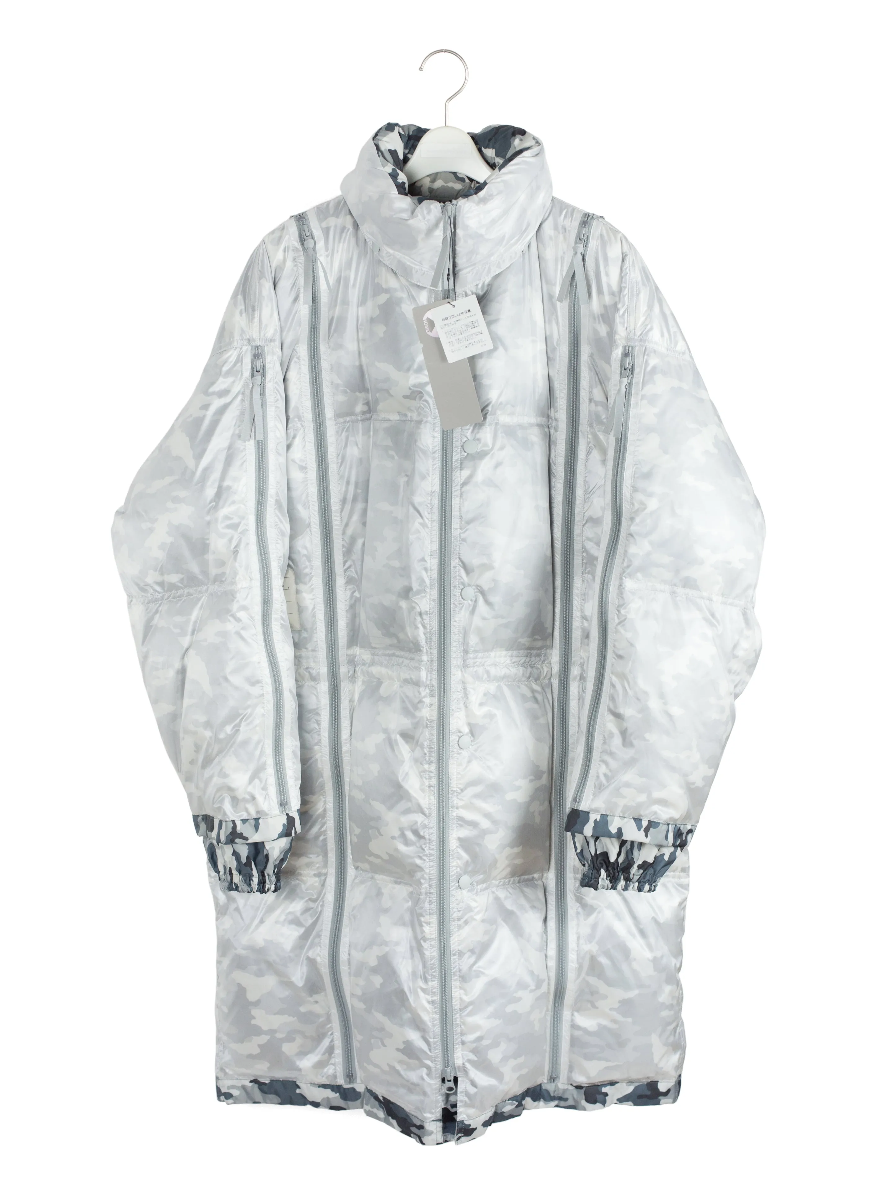 Final Home 90s Snow Camo Down-Filled Survival Parka