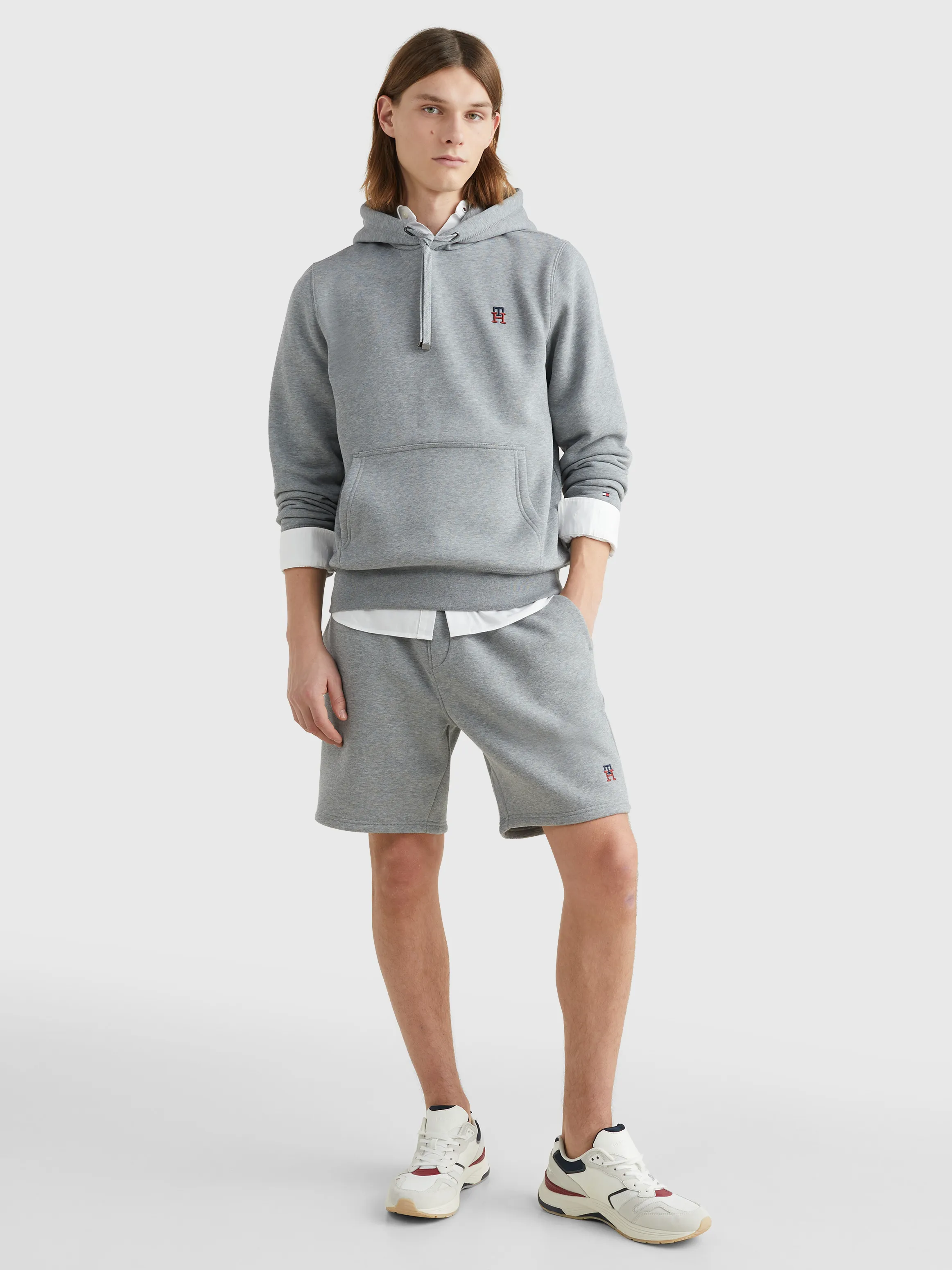 Fleece Monogram Hoodie | Sweatshirts & Hoodies | Tommy Hilfiger