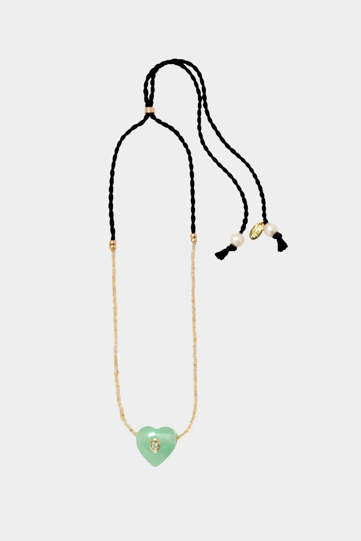 Gemini Necklace in Mint