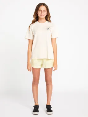 Girls Truly Stoked Boyfriend Short Sleeve Tee - Melon