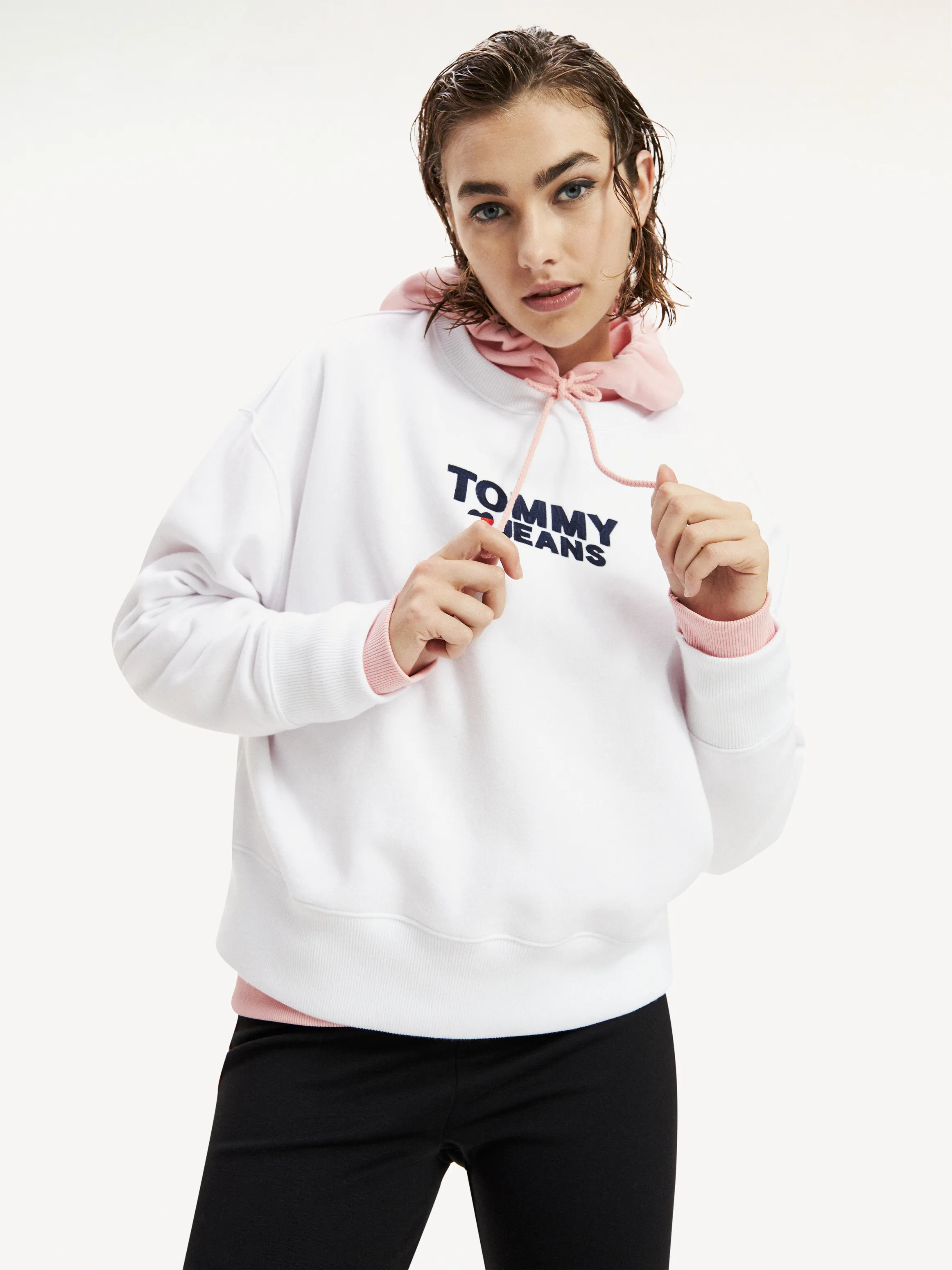 Heart Logo Fleece Sweatshirt | Hoodies | Tommy Hilfiger