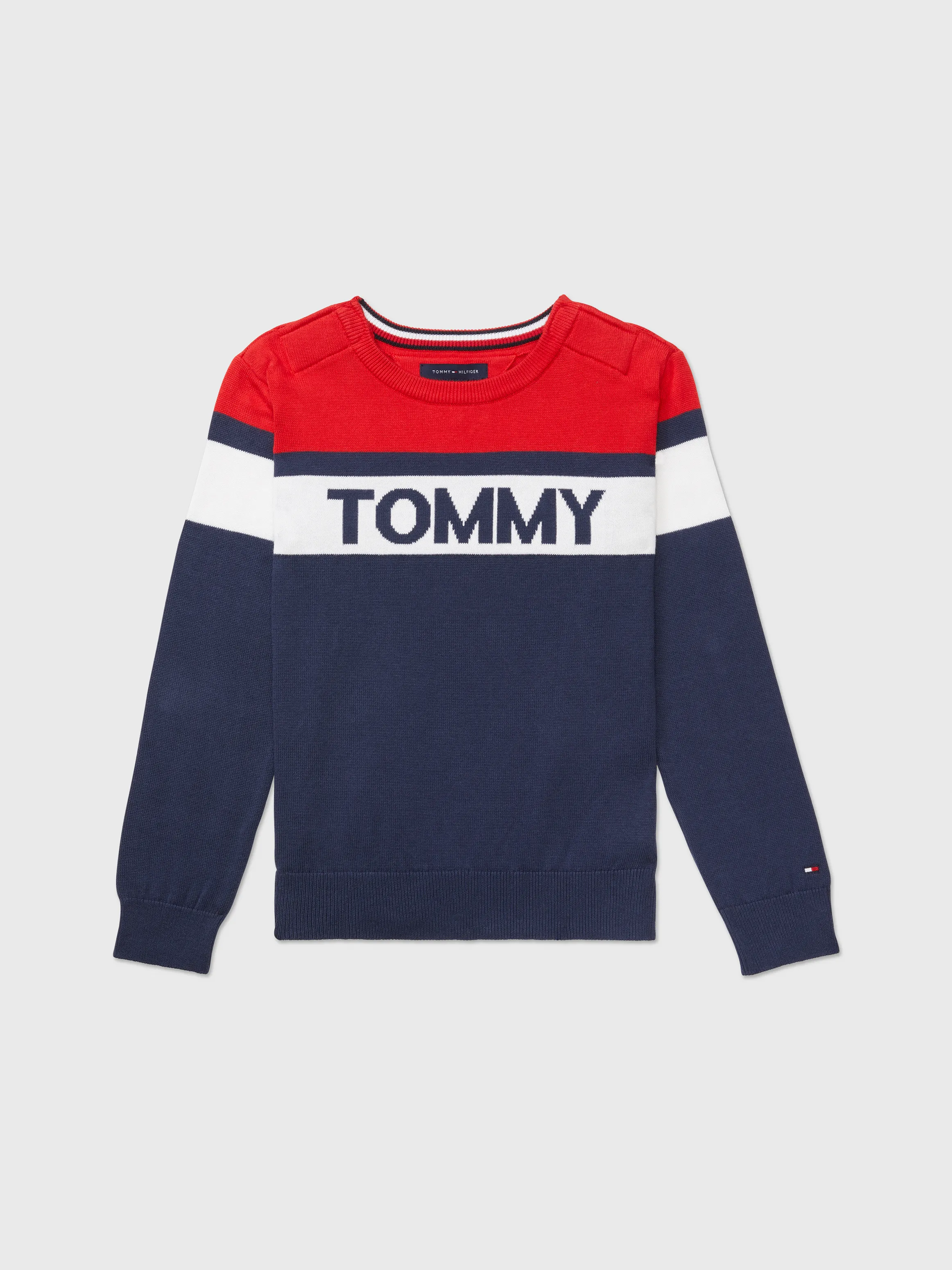 Hilfiger Colorblock Sweater | Adaptive Sweatshirts & Hoodies | Tommy Hilfiger