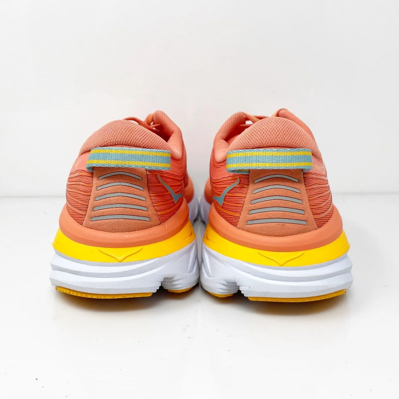 Hoka One One Womens Bondi 7 1110519 CCSD Orange Running Shoes Sneakers Size 7