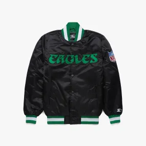 HOMAGE x Starter Eagles Blackout Satin Jacket