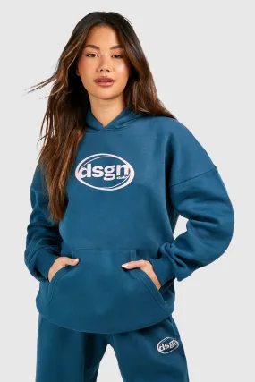 Hoodies & Sweatshirts | Dsgn Studio Printed Oversized Hoodie | boohoo