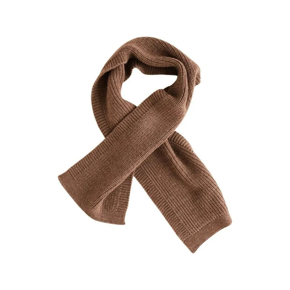 Hvid Gustave Scarf Mocha