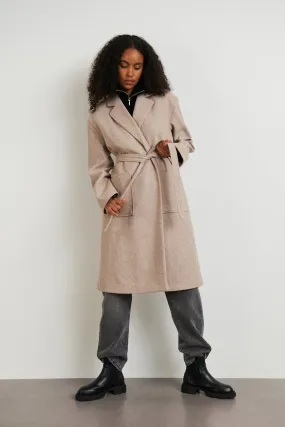 Irma belted coat