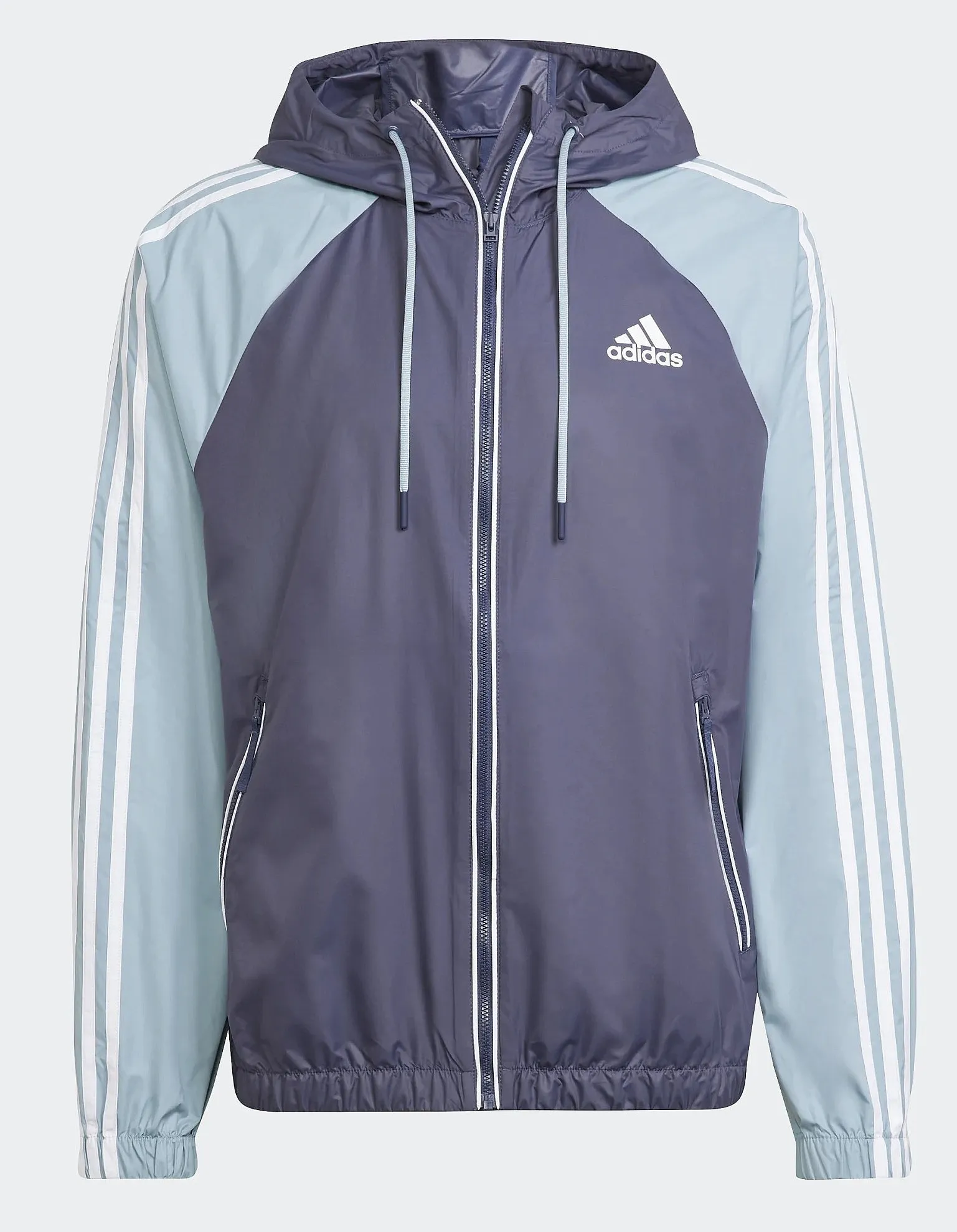 jacket adidas Performance BSC 3 Stripes Wind - Shadow Navy/Magic Grey/White - men´s