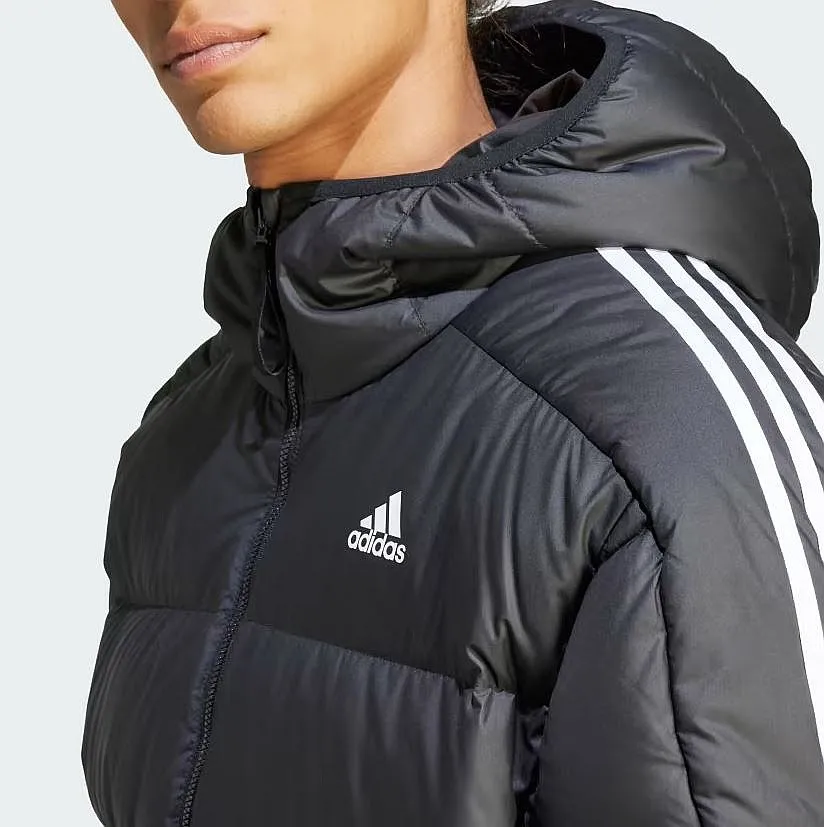 jacket adidas Performance Essentials Midweight Down Hooded - Black - men´s