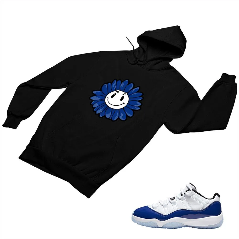 Jordan 11 Concord Matching Custom Designed Hoodies JD 11-5-6-1