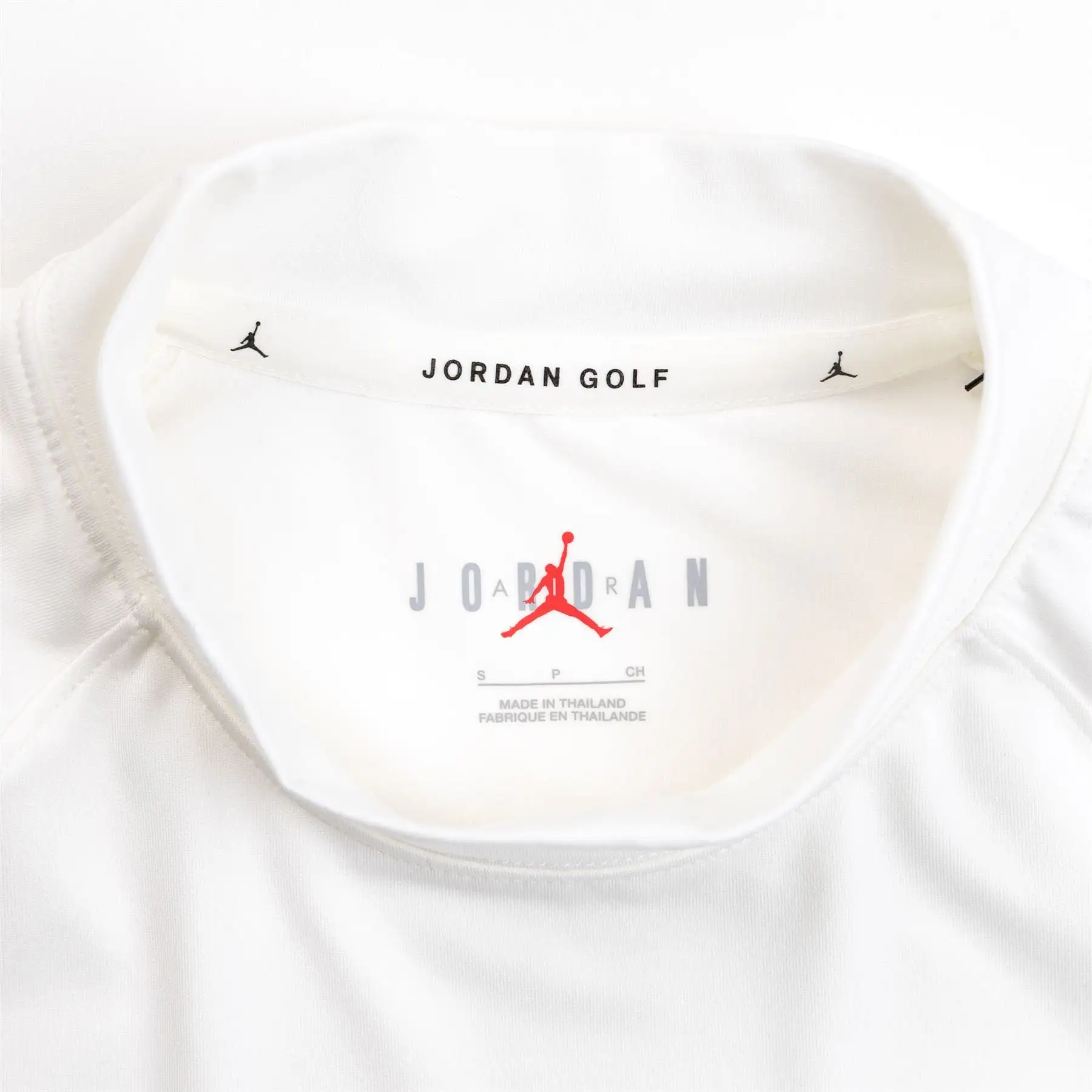 Jordan Dri-FIT Regular Fit Mock Neck Golf Polo White - 2024