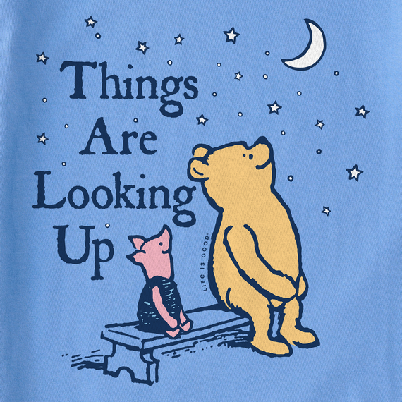 Kids Things Are Looking Up Winnie  Crusher Tee