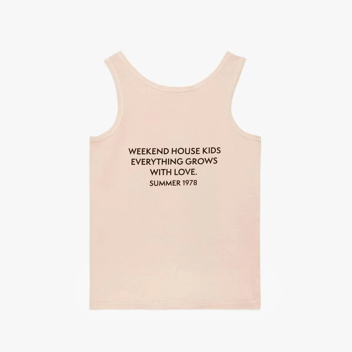 Kids Weekend House Kids Rainbow Tank Top - dusty pink