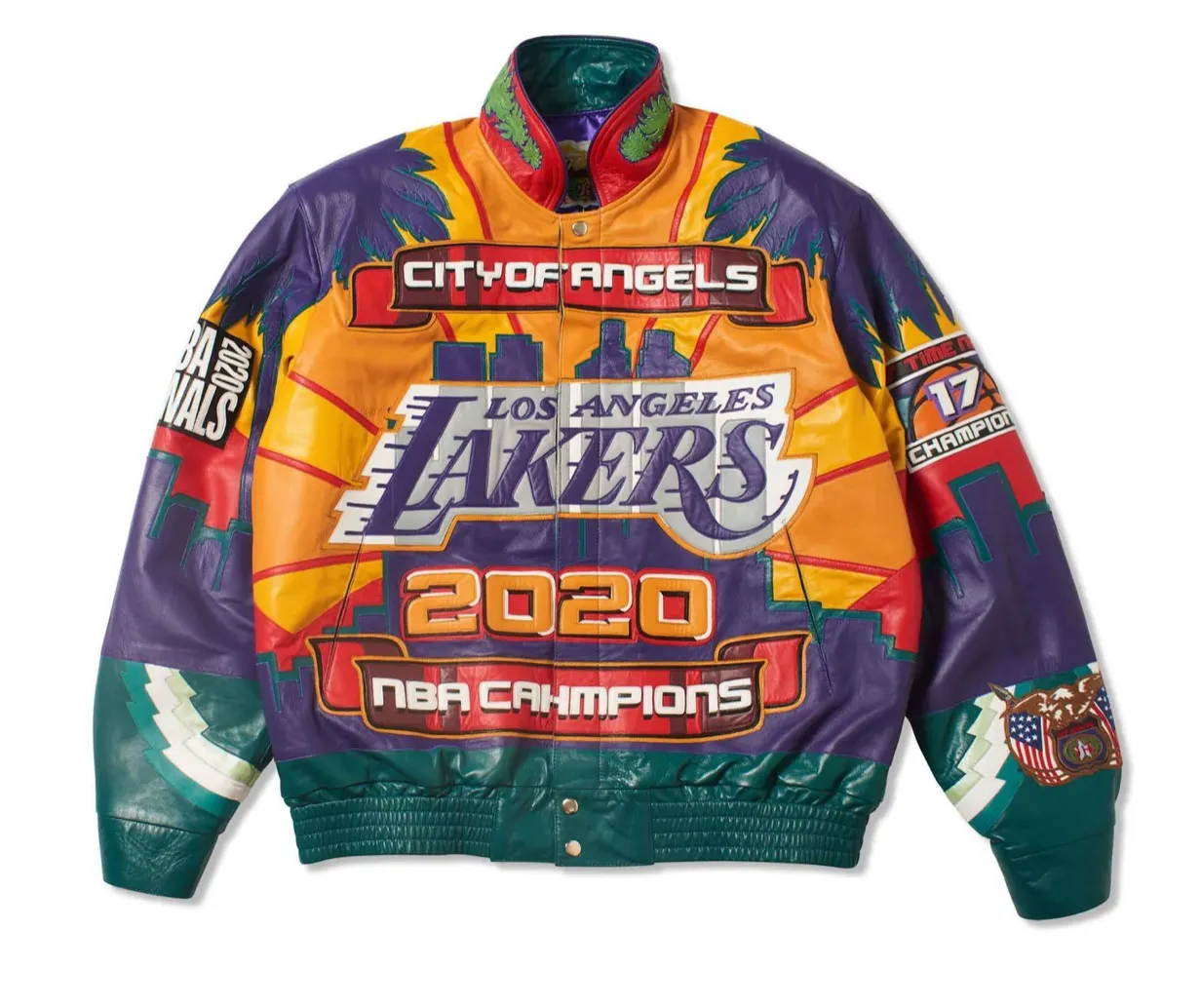 LAKERS 2020 FULL LEATHER JACKET