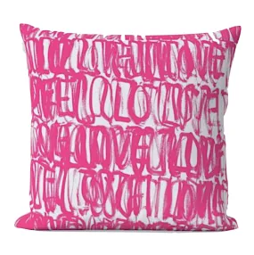 Love Actually Pillow Pop Pink