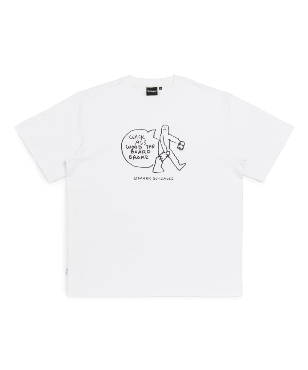 Mark Gonzales  |[MARK GONZALES] ★ MG BROKEN BOARD GRAPHIC T-SHIRT